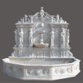 Garden decoration large stone marble wall water fountain statue